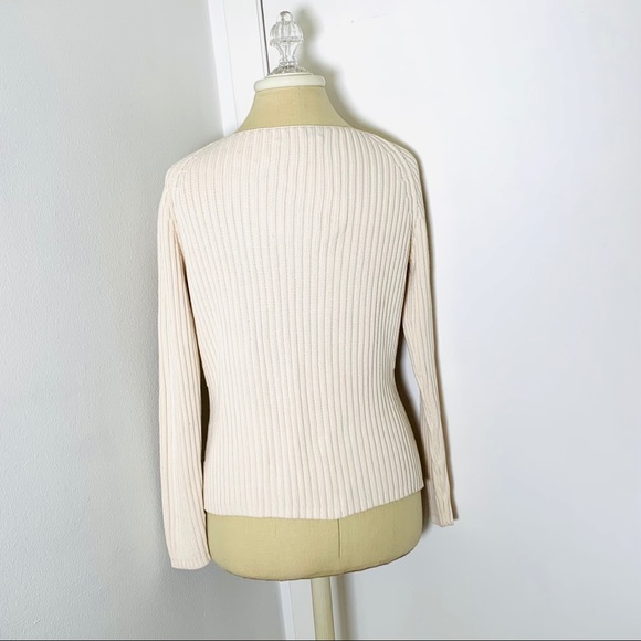 Brook Brothers Cotton Sweater Pale Pink Sz M GUC - Picture 3 of 9